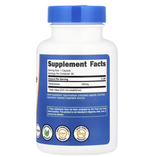 Nutricost Theobromine 400mg Capsules